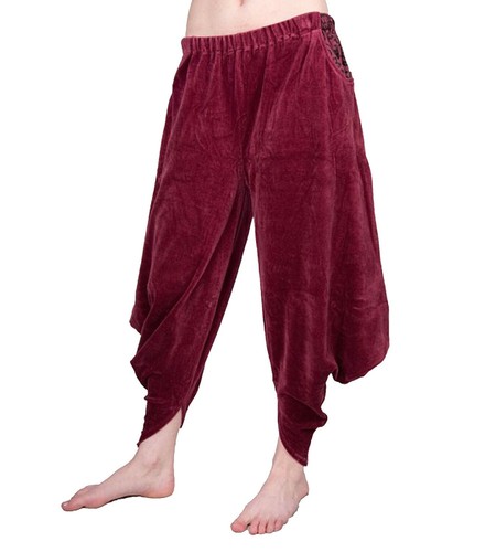 Damen hose samthose - samthose, sarouel