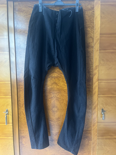 Lien sarouel wool pants black - lien,